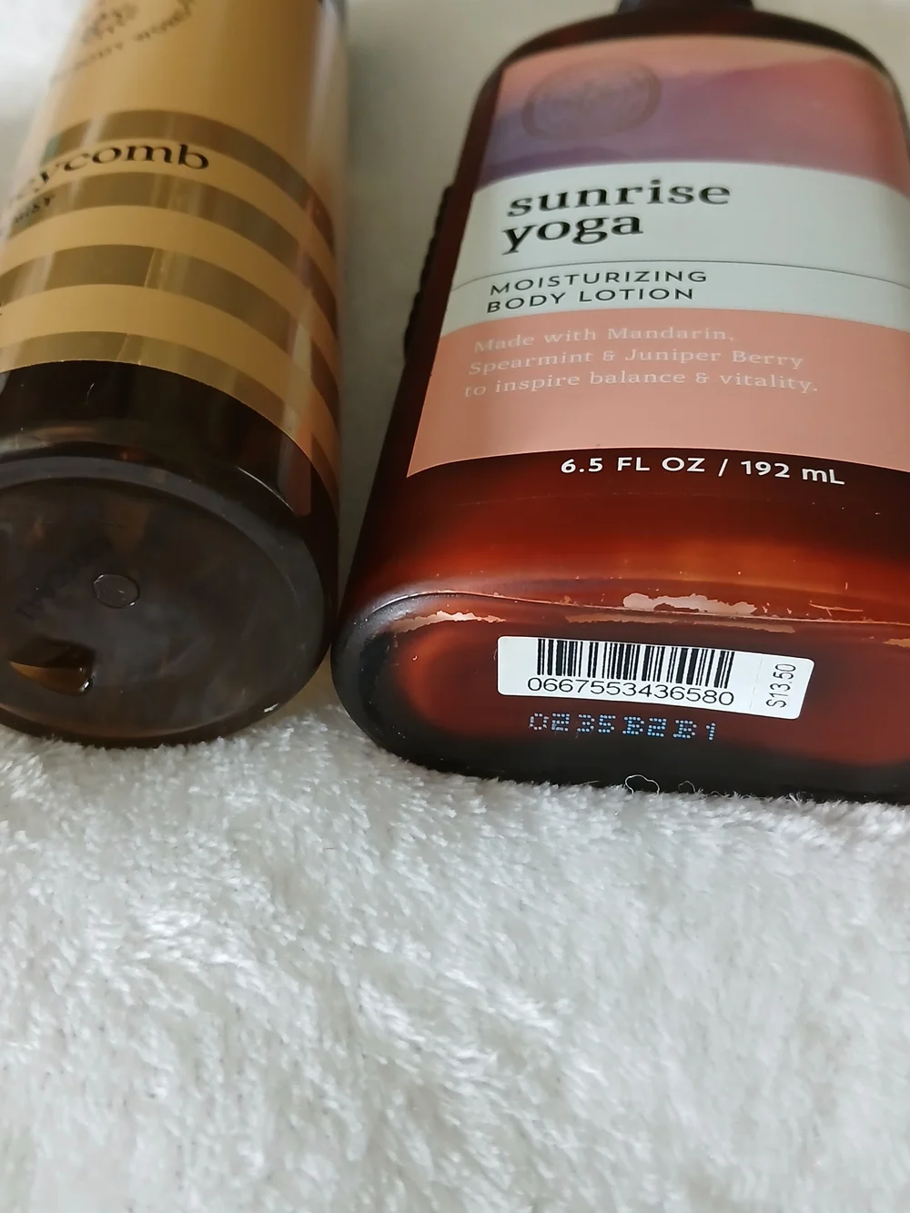 Bath & Body Works - Honeycomb Spray & Sunrise Yoga Moisturizing Lotion